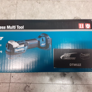 마끼다 18V 충전 멀티커터 멀티툴 DTM52 새상품