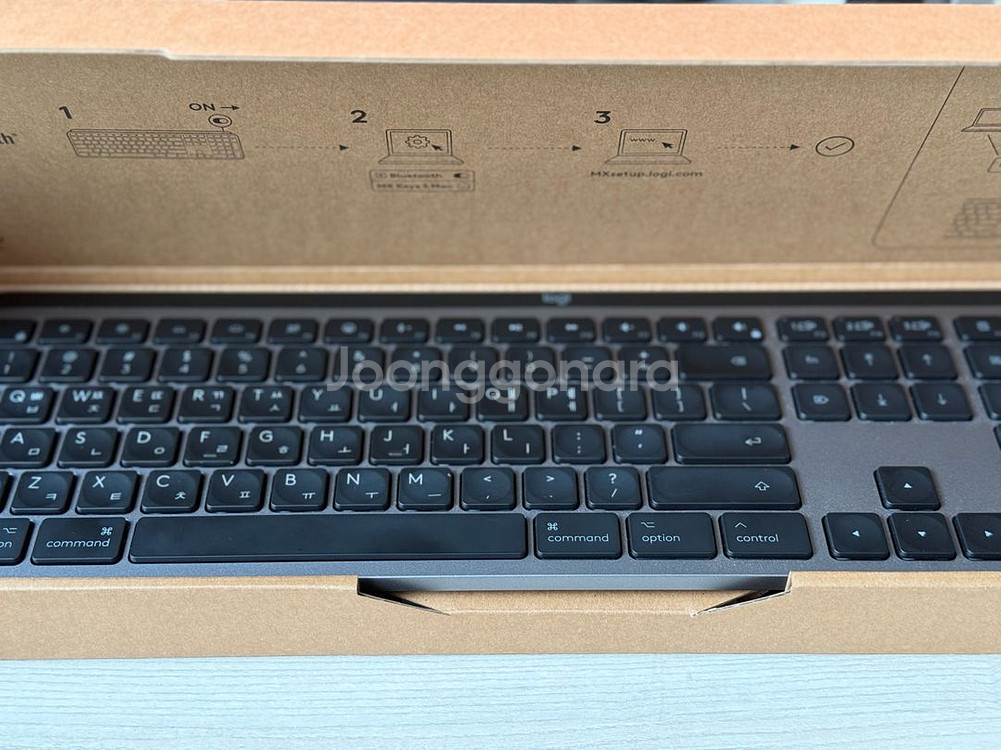 로지텍 MX KEYS S for Mac--1