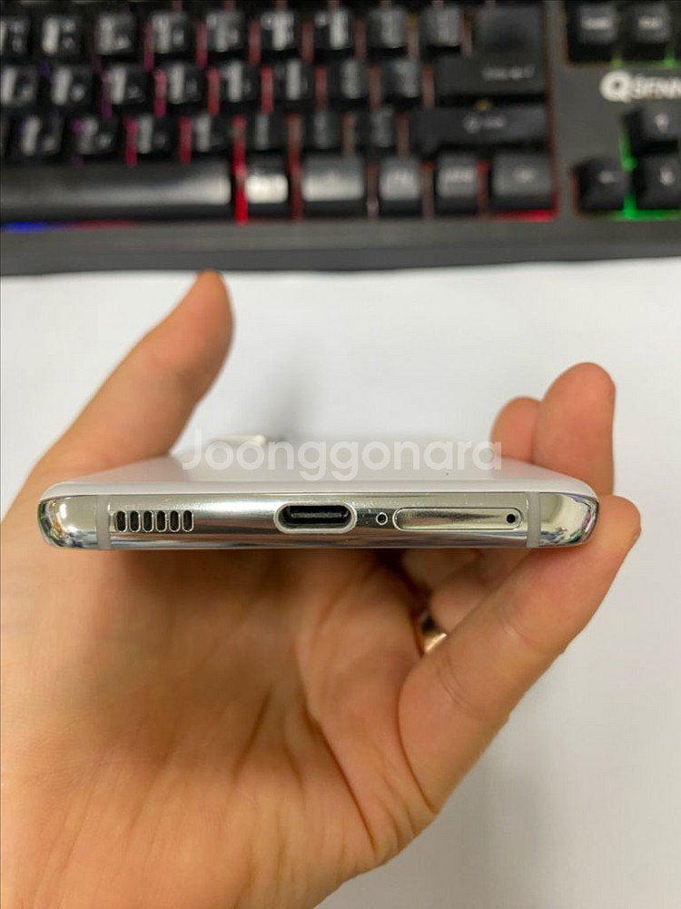 KT 갤럭시S21 화이트 SS급 256G 무잔상--6