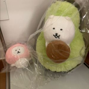 아보카도 농담곰 + 복숭아 농담곰 일괄