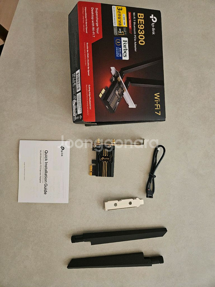 티피링크 BE9300 TBE552E 와이파이7 랜카드--3