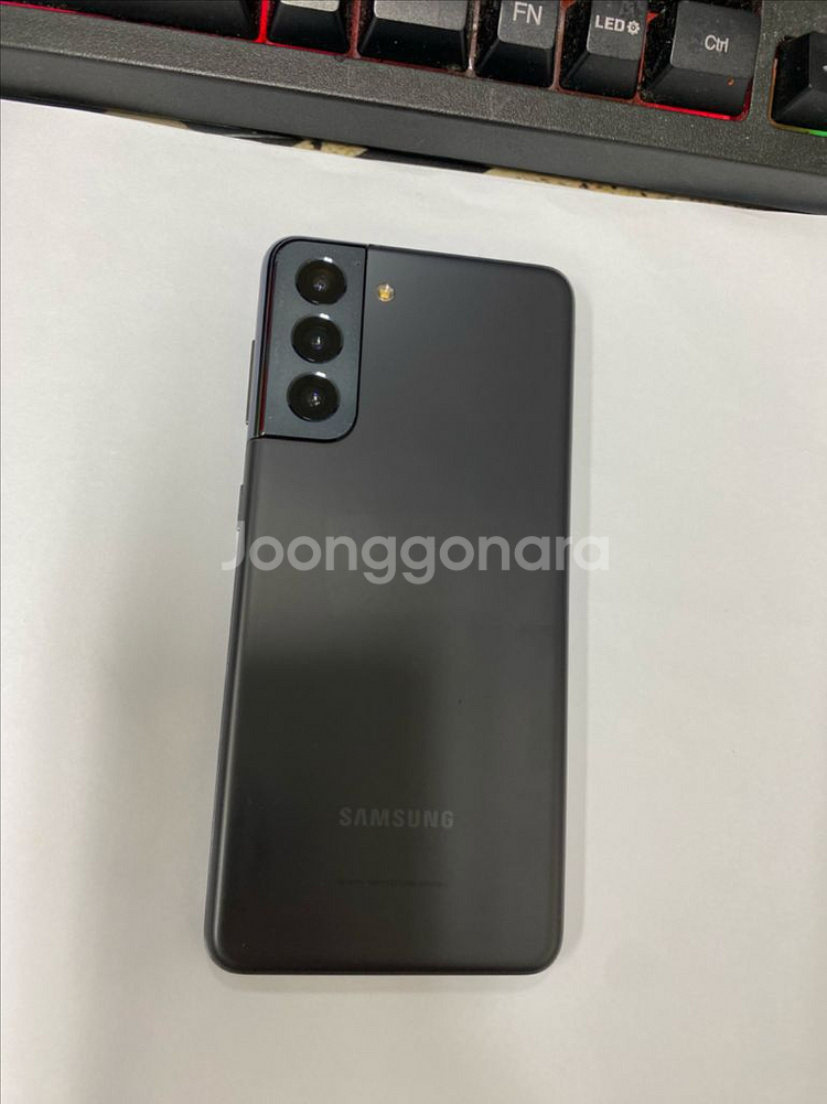 SK 갤럭시S21 블랙 AA급 256G 무잔상--0