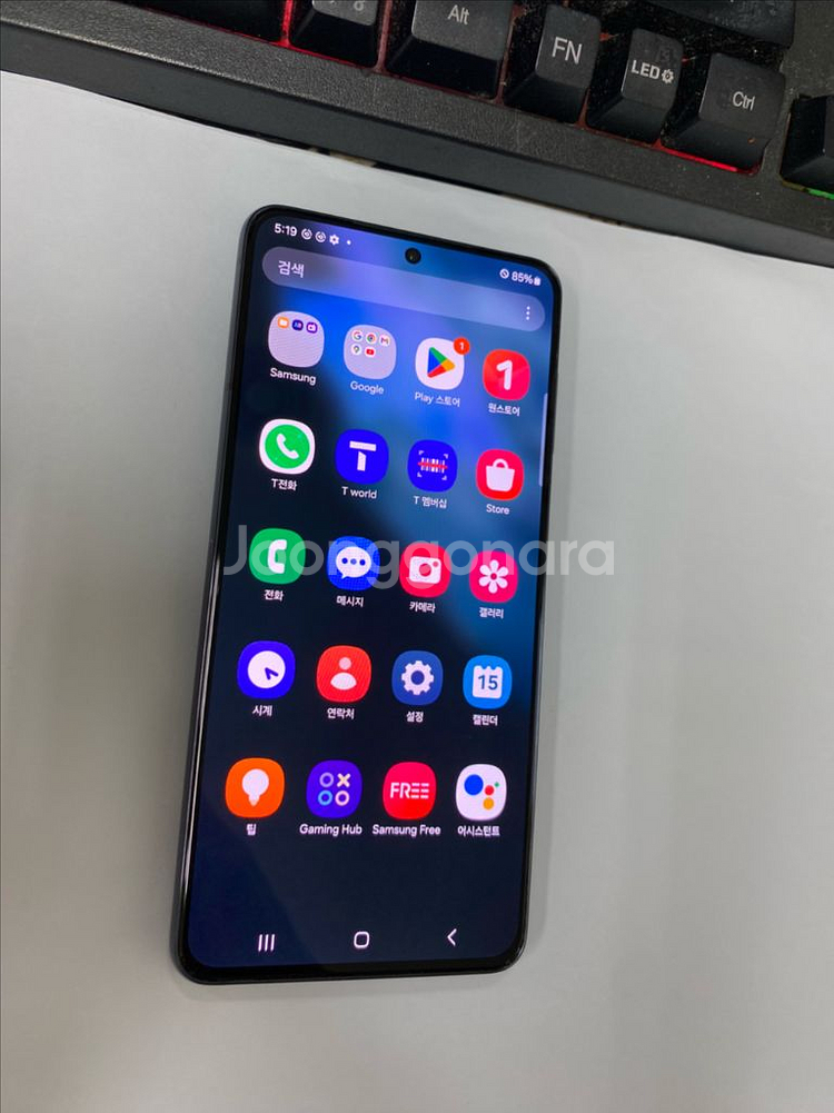 SK 갤럭시S21 블랙 AA급 256G 무잔상--2