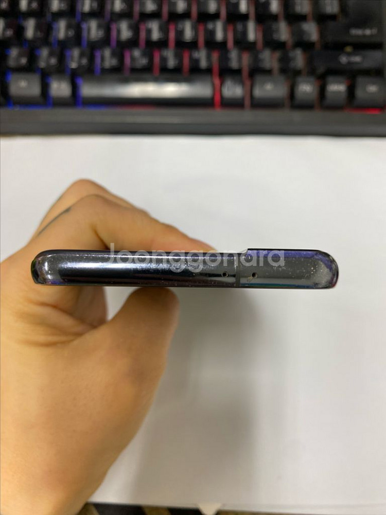 SK 갤럭시S21 블랙 256GB 무잔상--3