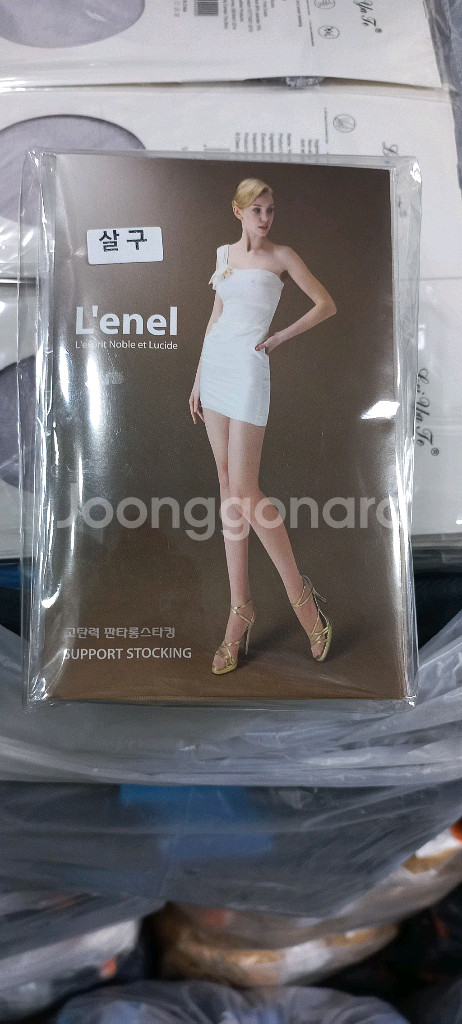 1백(12켤레) 로넬 고탄력판타롱스타킹 (살구) M~L--0