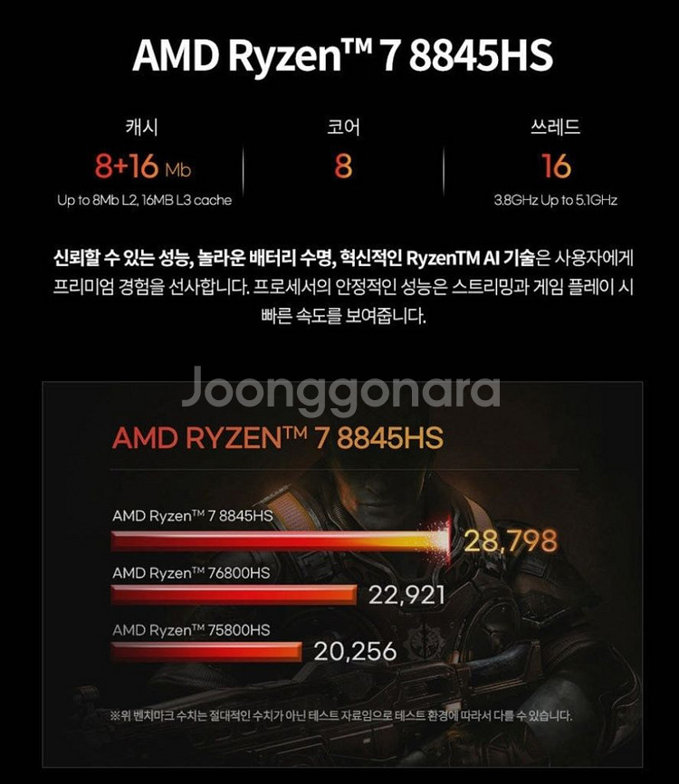 [16인치] RTX4060 에이서 V16 게이밍 노트북--3