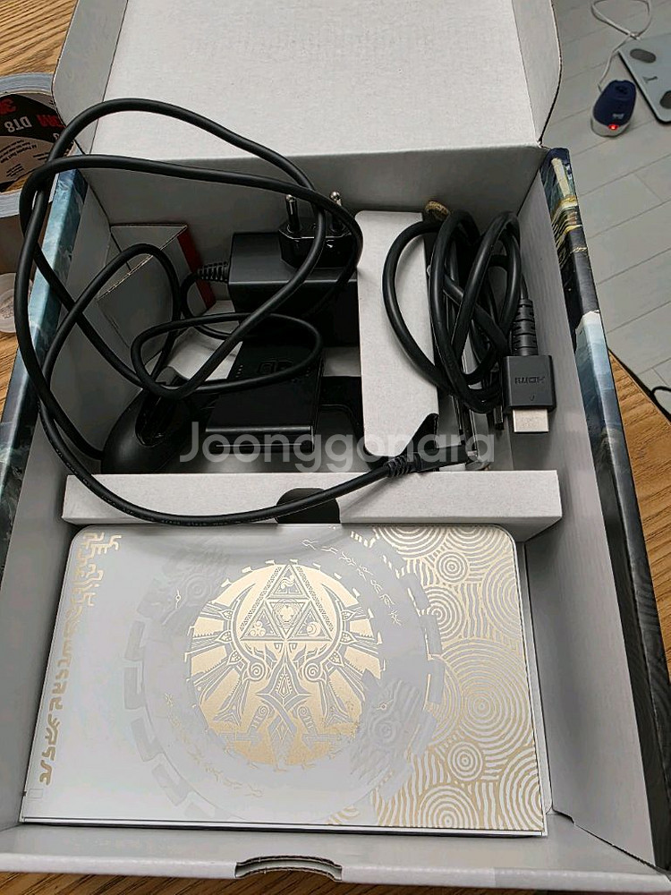닌텐도스위치 OLED 젤다 에디션 S급--0