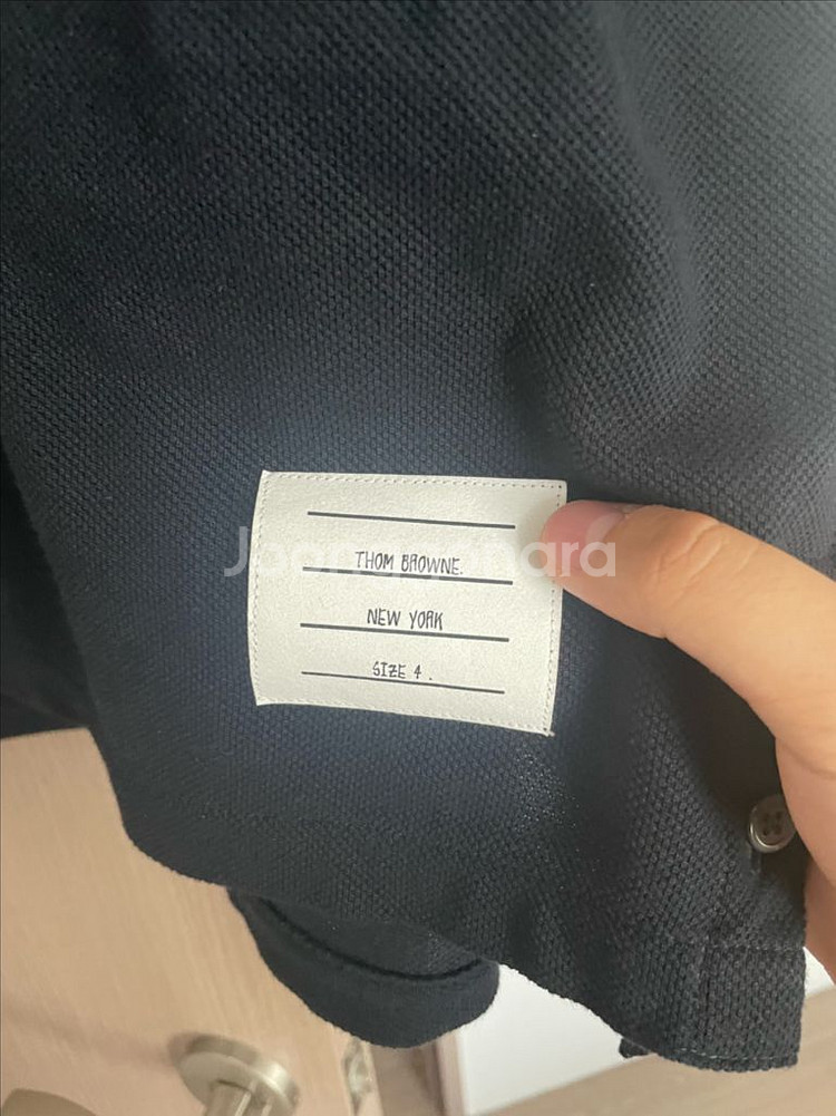 톰브라운 25ss 백스트라이프 pk반팔--3