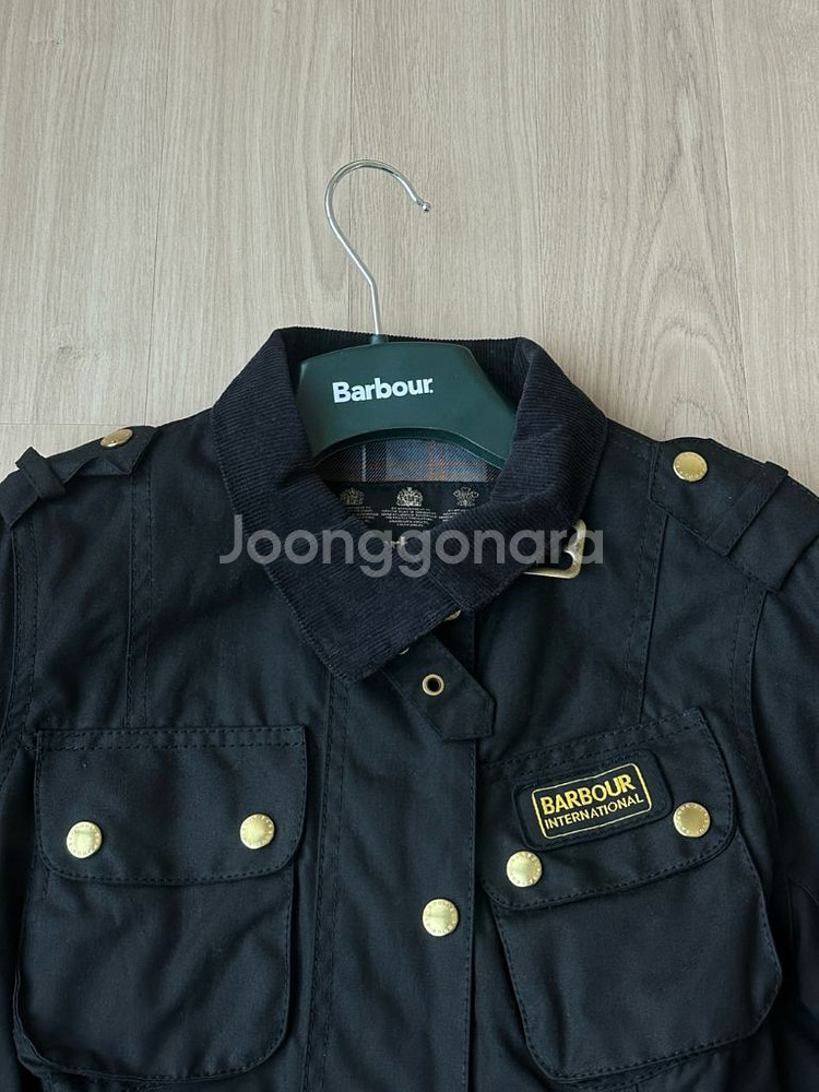 바버 레이디 왁스자켓--2