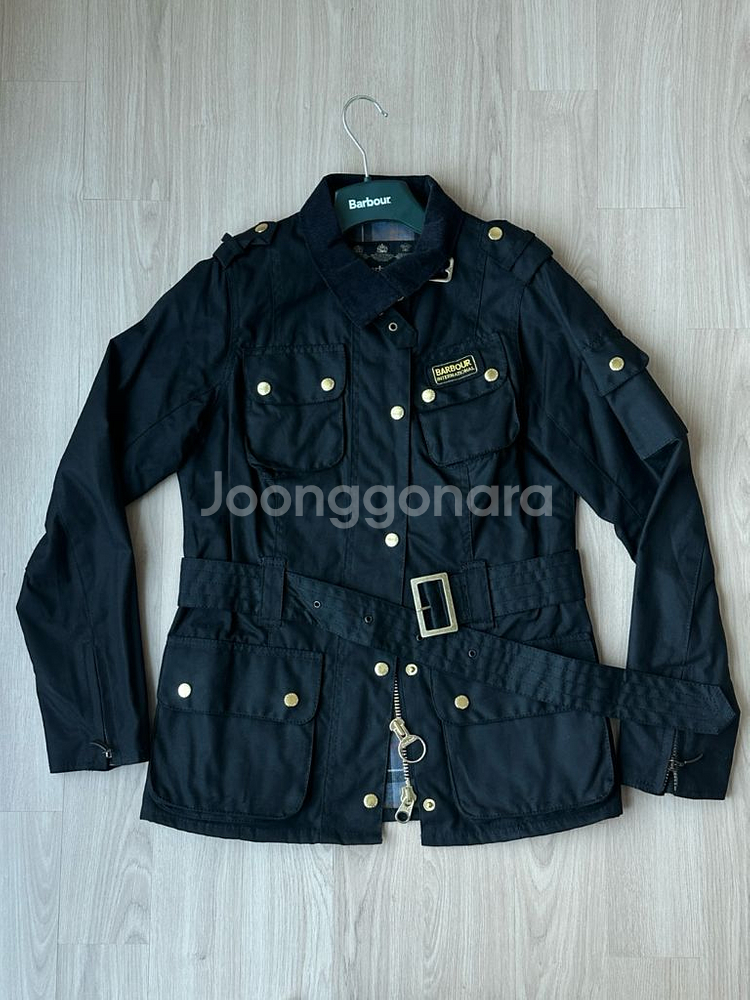 바버 레이디 왁스자켓--4