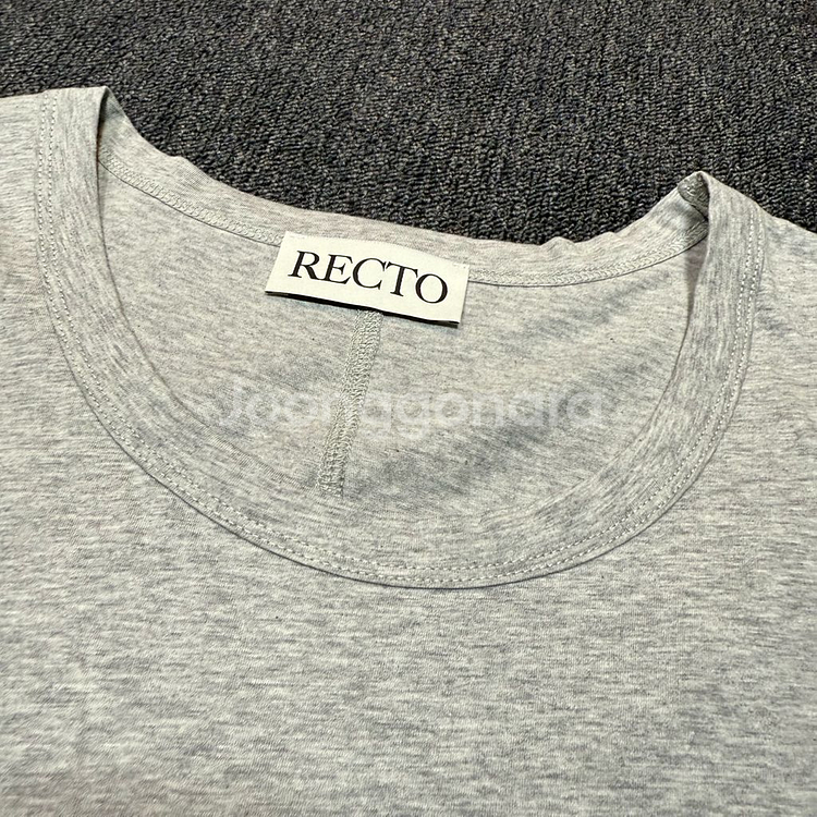 RECTO 렉토 그레이 슬리브리스 단품--7