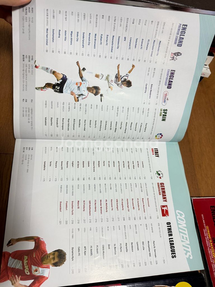 레전드매물 유럽축구가이드북 5권--4