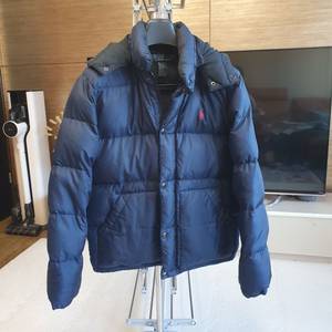 폴로 랄프로렌 정품 네이비 패딩 M(100~105)