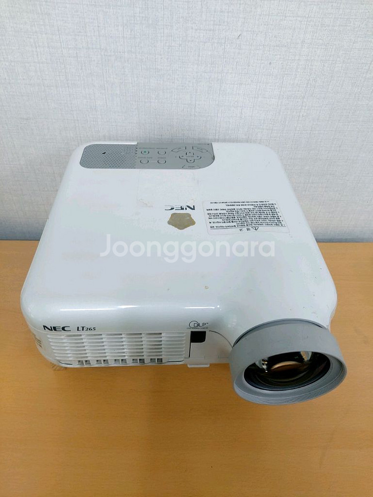 NEC LT-265 빔 프로젝터 단초점 빔프로젝트--5