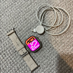 애플워치 울트라2 49mm 실버 SSS급