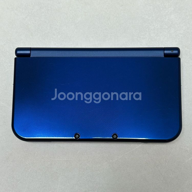 닌텐도 NEW 3DS XL 메탈릭블루 박스 / 뉴큰다수--1