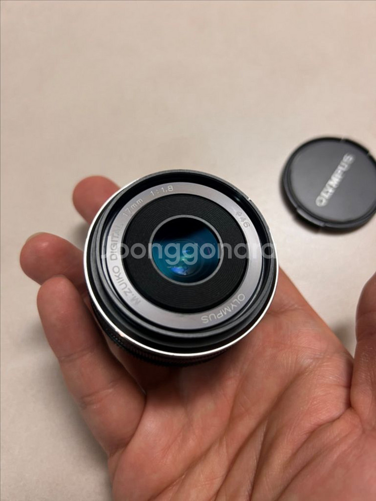 올림푸스 17mm 1.8 마이크로포서드 렌즈 파나소닉--1