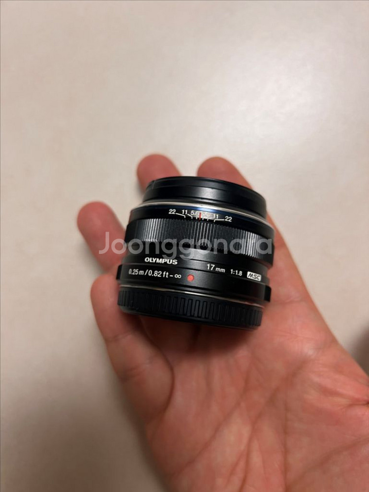 올림푸스 17mm 1.8 마이크로포서드 렌즈 파나소닉--3