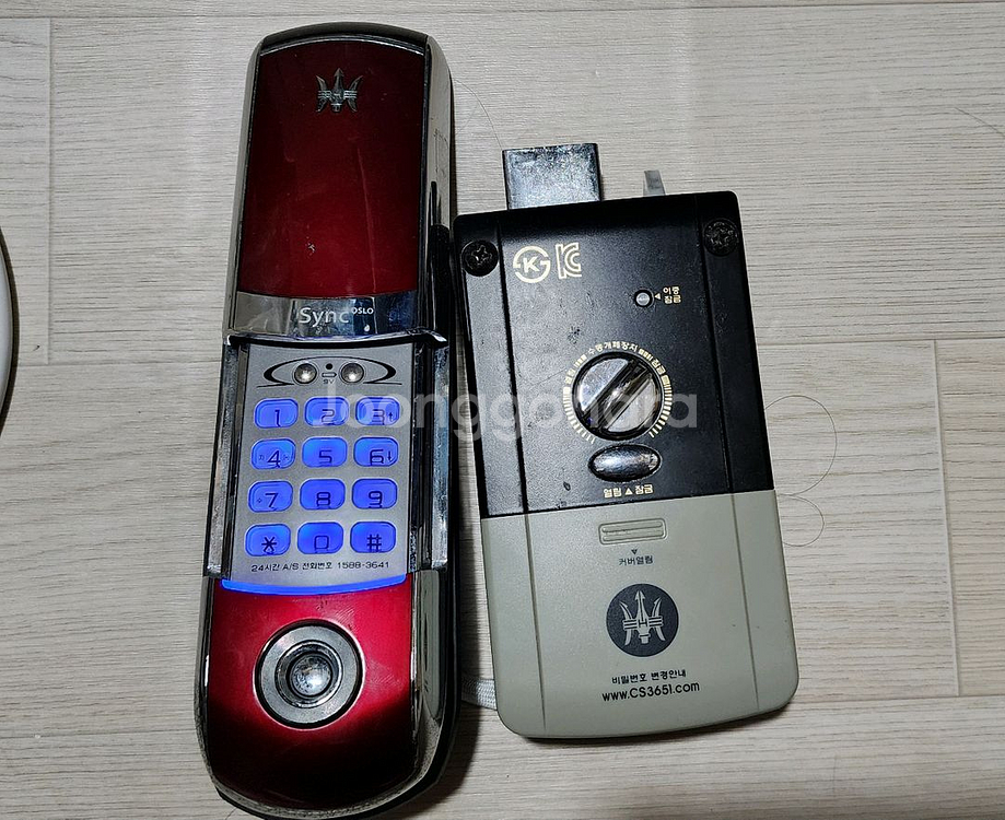 솔리티 씽크101 번호전용 디지털키 도어락--3