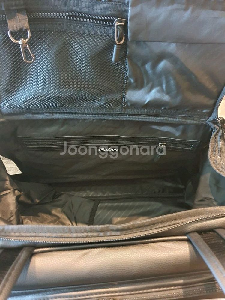 말본골프백 캐디백 보스턴백 투어 블랙--5