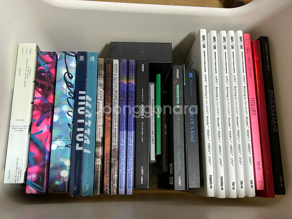 몬스타엑스 개봉앨범 급처분--0