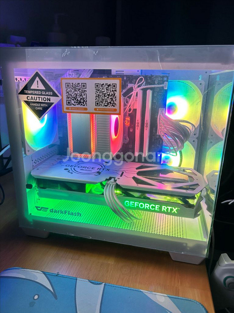 화이트 고사양 게이밍 PC RTX 4070--0