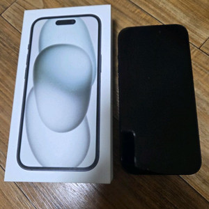 아이폰 15 블랙 256GB
