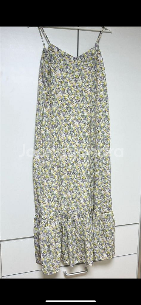 플라워 롱원피스 뷔스티에 새상품--3