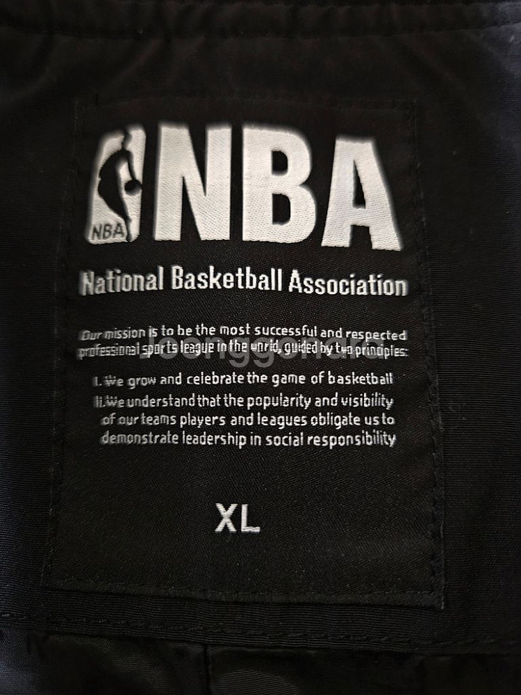 105)NBA 바스켓볼 남성 야상 자켓 하프코트--4