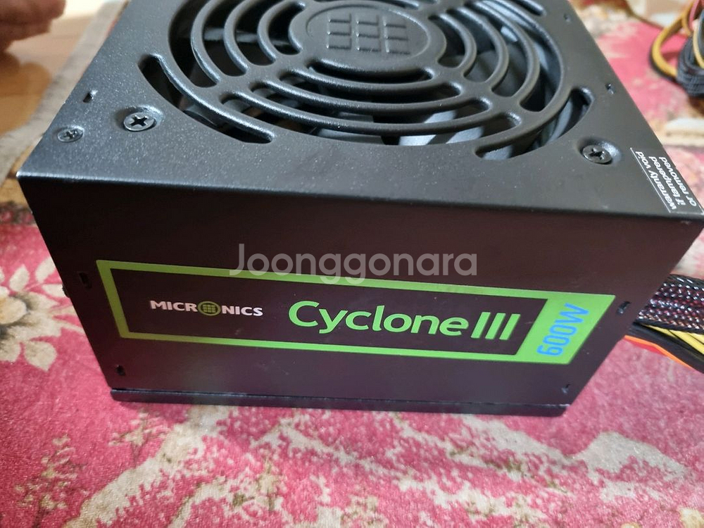 마이크로닉스 Cyclone III 600W 파워--2