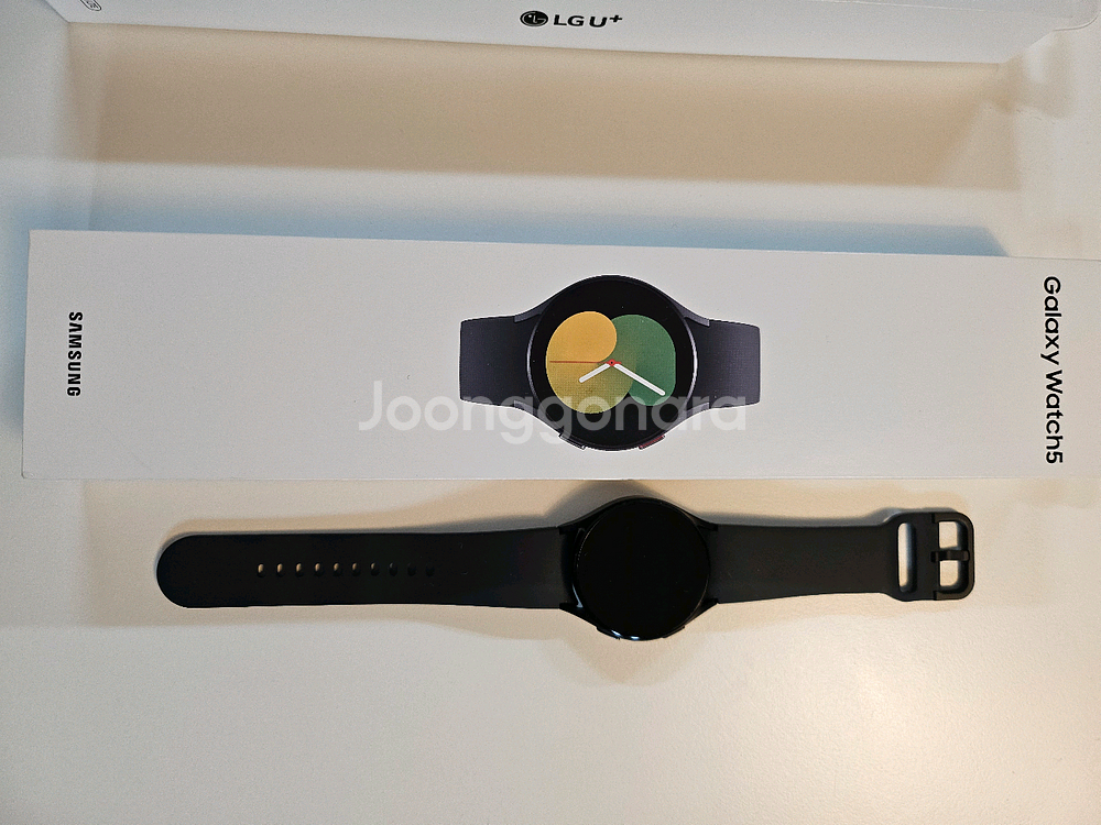 갤럭시 워치5 실버/ 그라파이트 40mm--1
