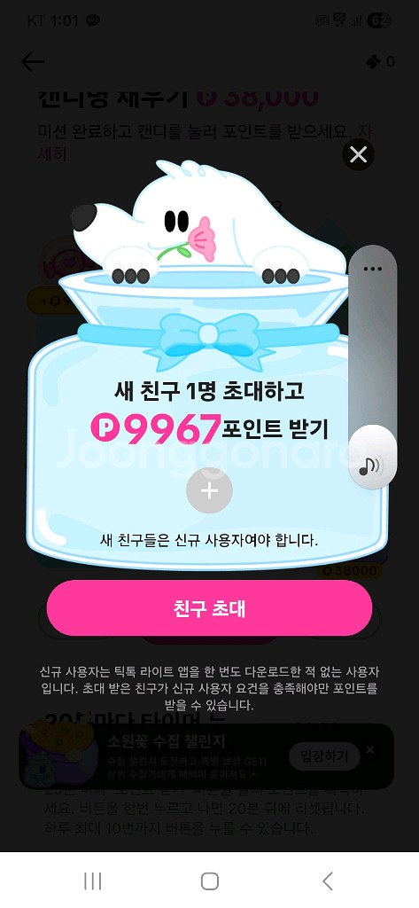 틱톡라이트 1분컷 신규가입 하고 용돈 받아가세요--0