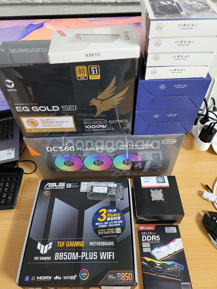 프리미엄 퓨전 9800X3D 반본체 주문조립--5
