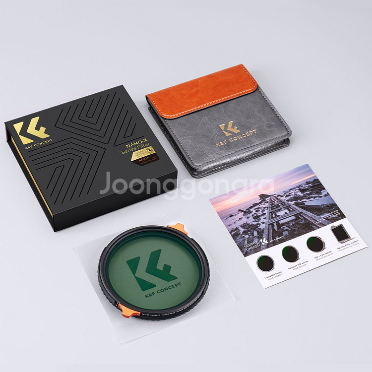 K&F 77mm 가변 ND4-64+CPL 필터 -캡포함--7