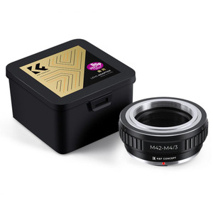 KnF M42-M4/3-M42 렌즈-M43 바디 어댑터