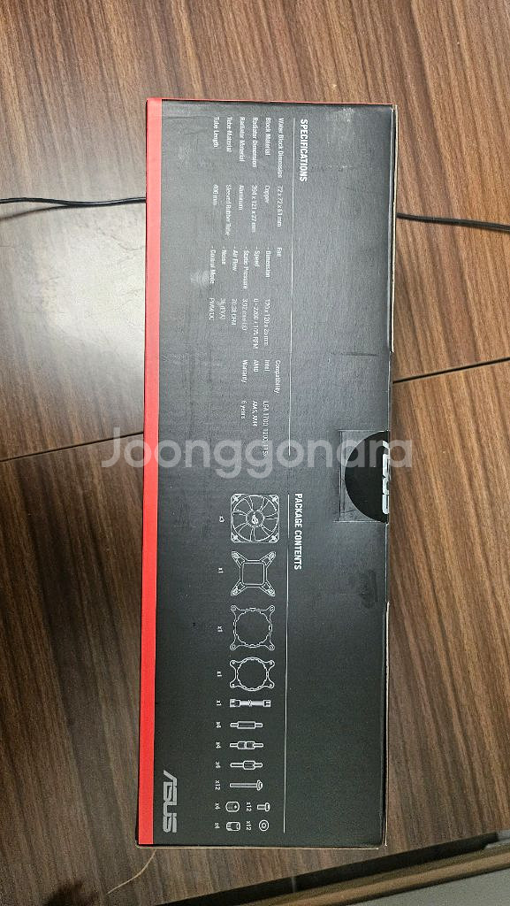 ROG STRIX LC III 360 쿨러 미개봉 팜--1
