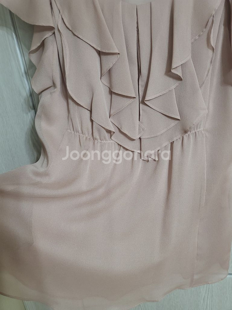 쉬즈미스 프릴블라우스55 (실착1회)--1