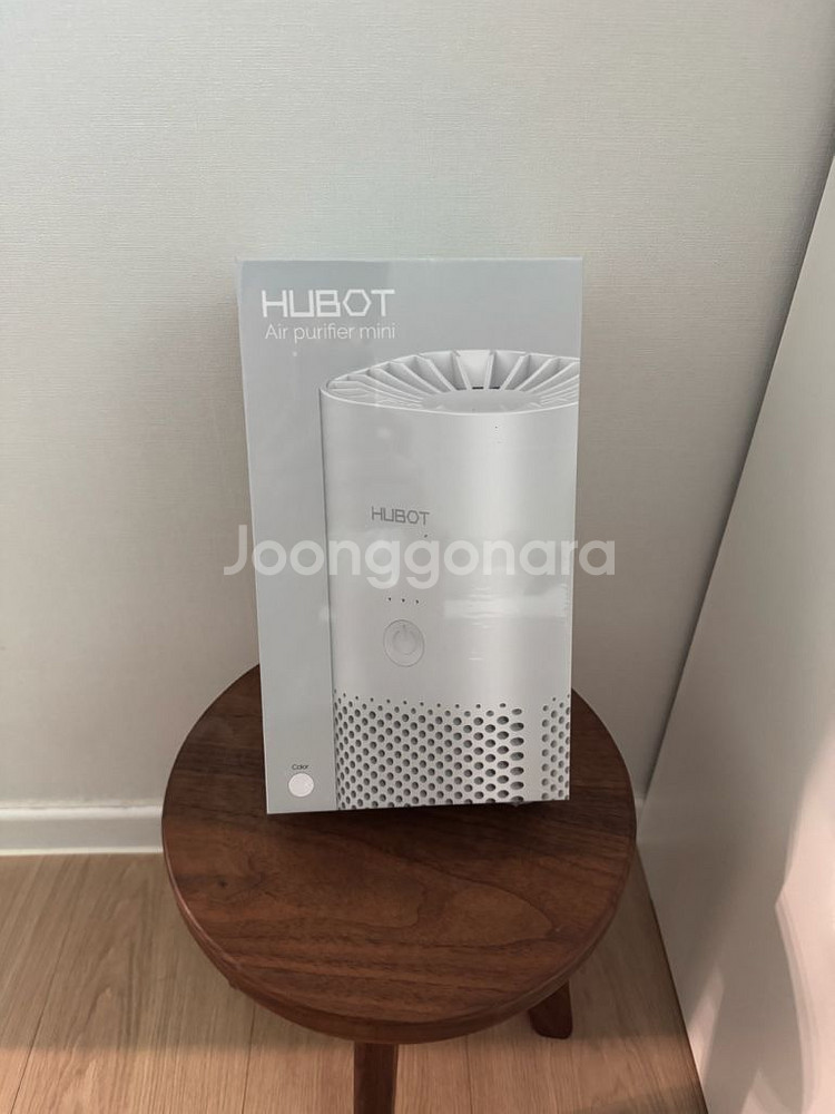 휴보 차량용 미니 공기청정기 (새상품/미개봉)--0