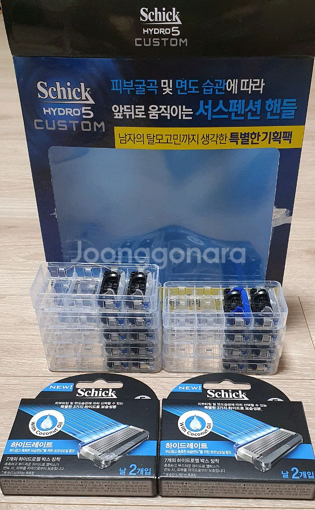 쉬크 하이드로5 면도날 22입--0