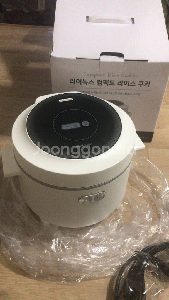 라이녹스 전기밥솥 새상품--0
