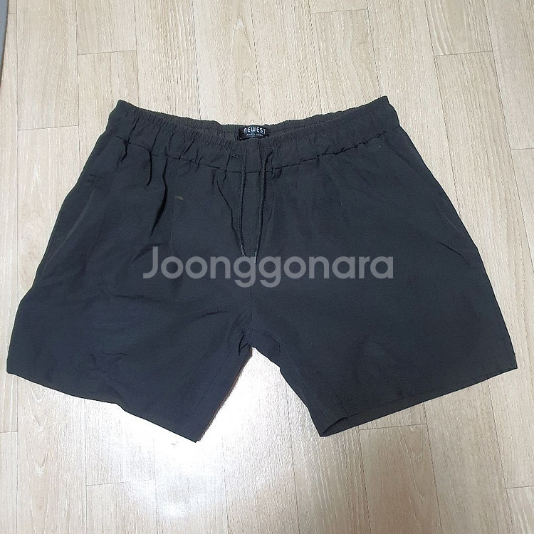 쿨 밴딩 스판 반바지--0