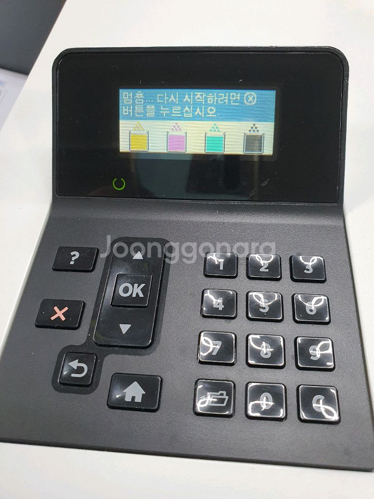 HP Enterprise M553A 컬러레이저 프린터--3
