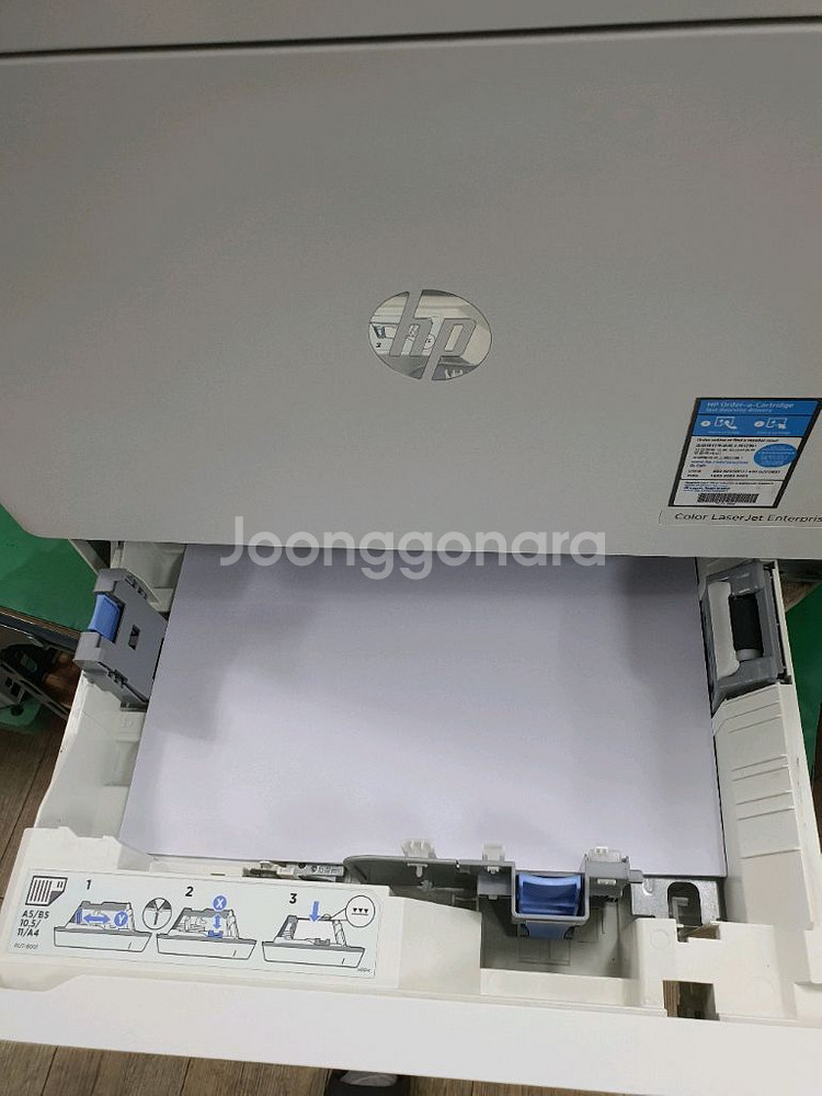 HP Enterprise M553A 컬러레이저 프린터--2