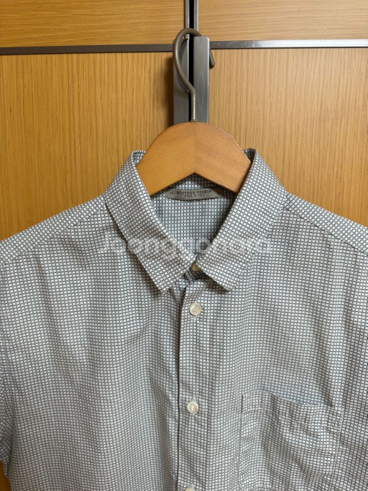 보테가베네타 BOTTEGA VENETA 카라 반팔셔츠--8