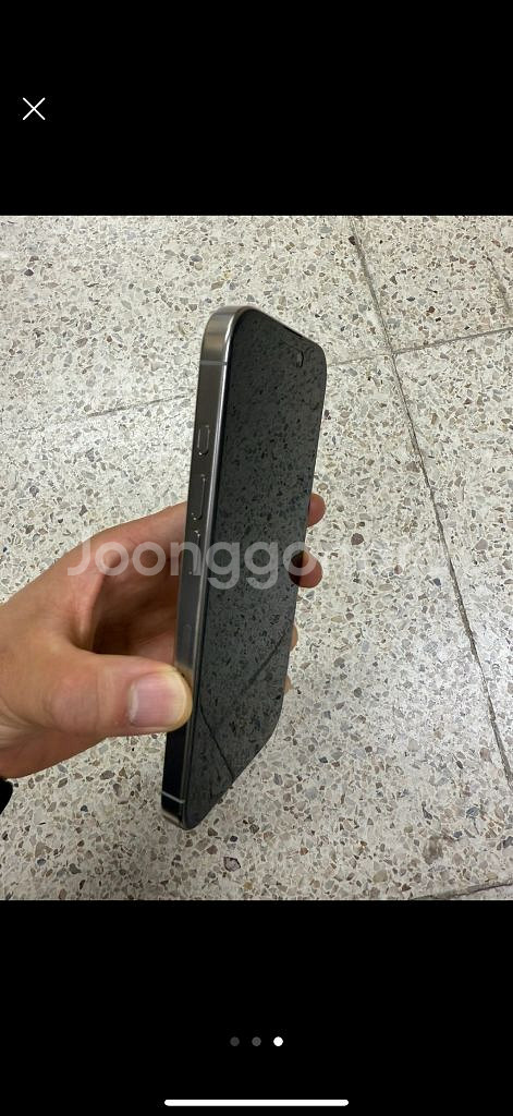 아이폰16PRO 256GB 내츄럴 자급제 배터리100%--3