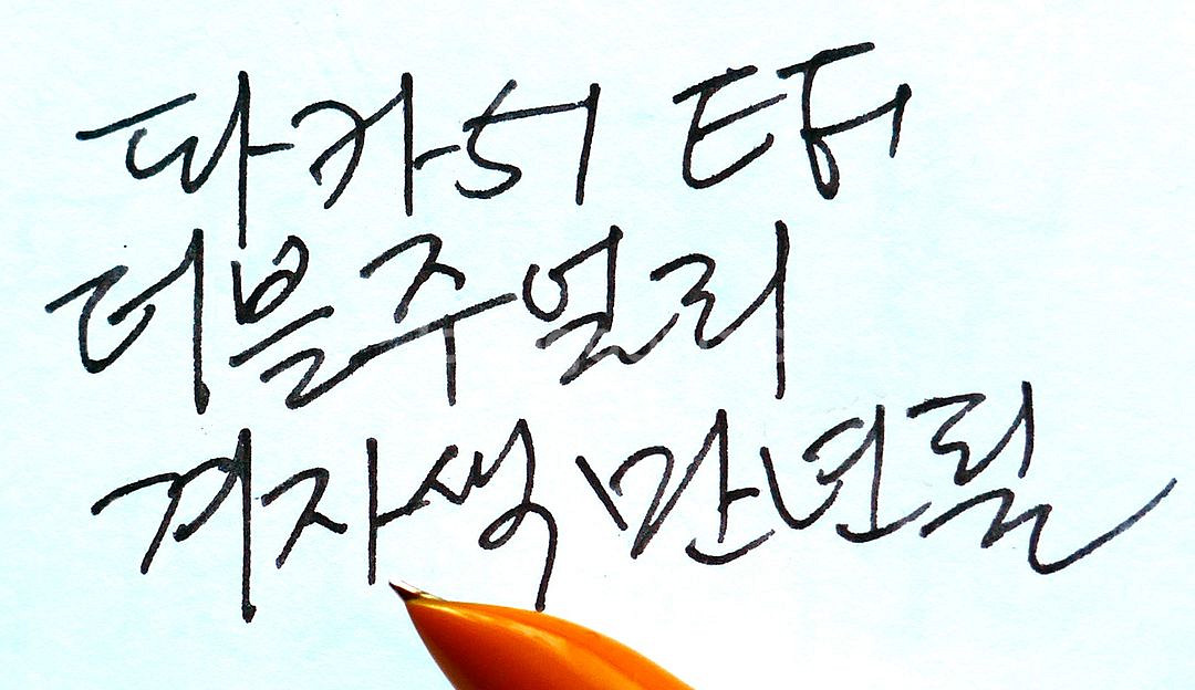 파카 51 더블주얼리 겨자색 만년필 EF--8