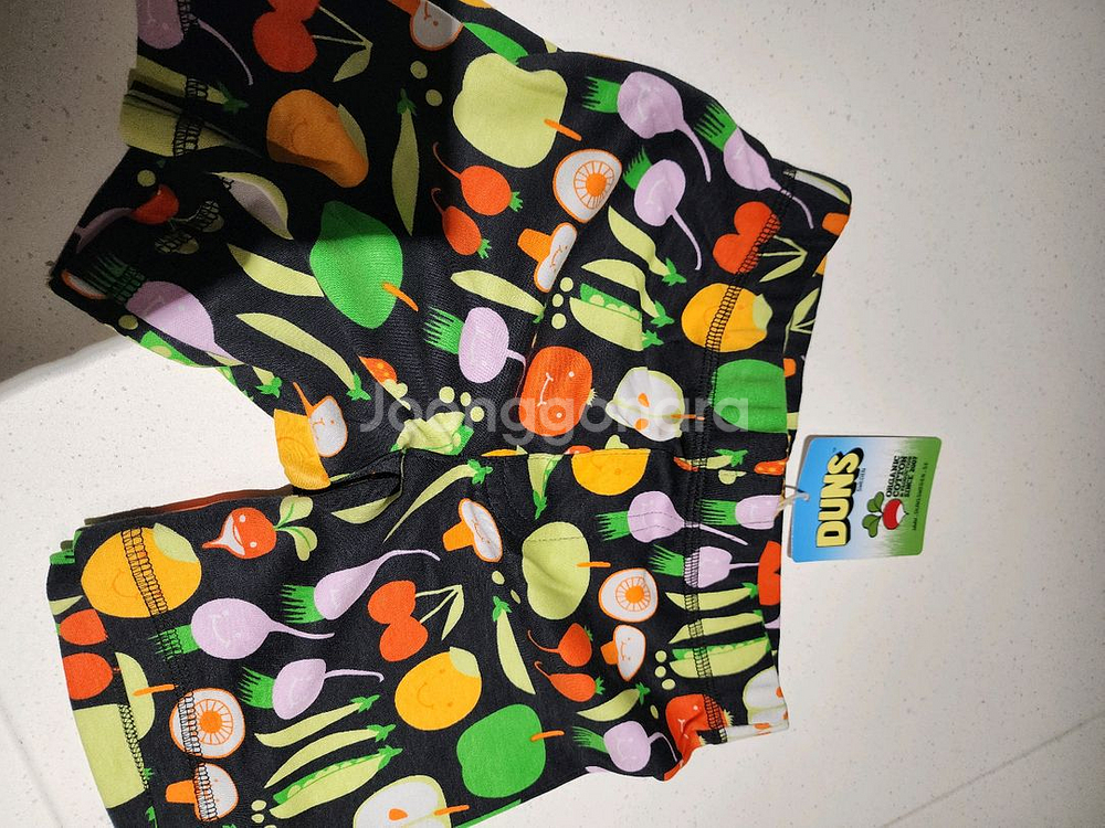 던스 블랙야채 반바지--1