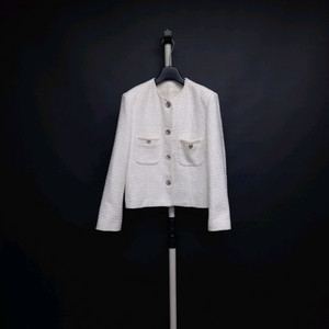 지컷 춘추동 트위드 숏 자켓 55