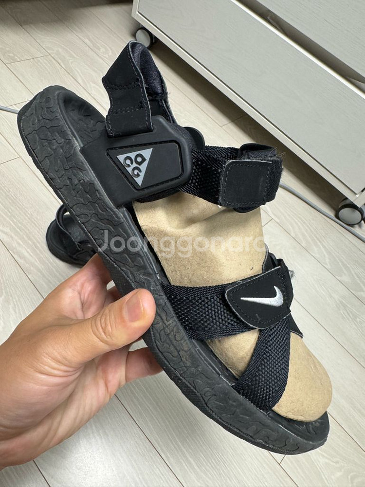 나이키 ACG 데슈츠샌들 블랙 280--2