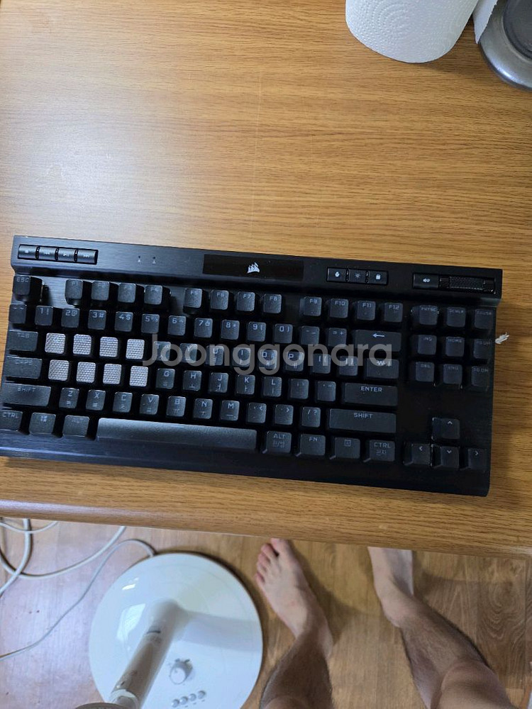 커세어 K70 RGB TKL 챔피언 시리즈 팝니다--1